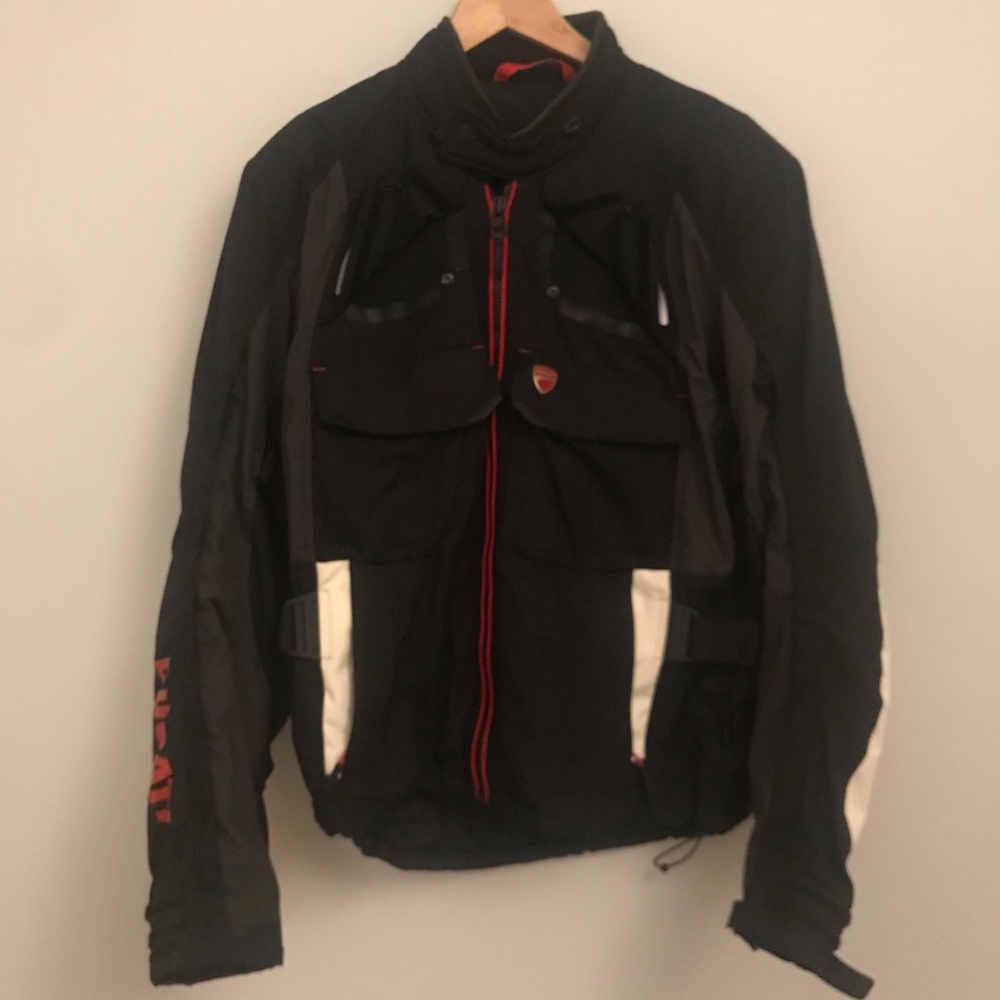Ducati Mens Fabric Motorcycle Jacket L